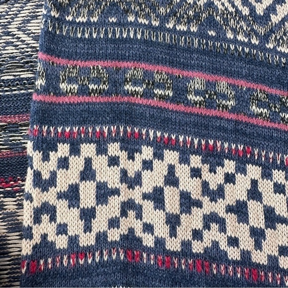 Chaps open cardigan, oversized fit  with dolman cut sleeves, cotton blend - Picture 7 of 10